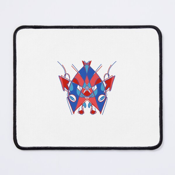 Item preview, Red-Blue sticker  designed and sold by MikkySketch.