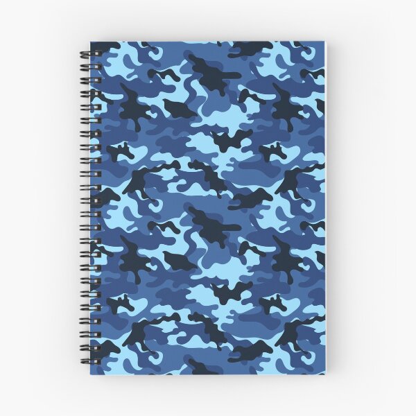 Item preview, Black and Blue Shades Camouflage Pattern designed and sold by TeeGeeTees.