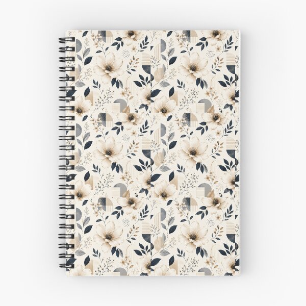 Item preview, Navy Gold Floral Pattern – Elegant Botanical Design designed and sold by SMARTKIT  DESIGNAGENCY.