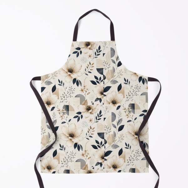 Item preview, Navy Gold Floral Pattern – Elegant Botanical Design designed and sold by SMARTKIT DESIGNAGENCY.