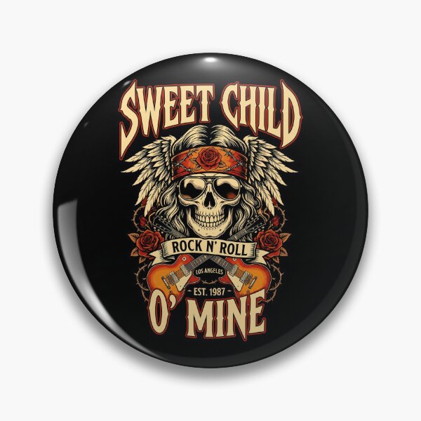 Item preview, Sweet Child O' Mine Inspired T-Shirt | Vintage Rock Aesthetic | Retro Graphic Tee | 80s Music Art Print designed and sold by windrose.