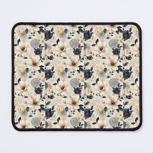Item preview, Navy Floral Pattern – Boho Botanical Design designed and sold by SMARTKIT  DESIGNAGENCY.