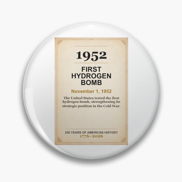 Item preview, America 250 | First Hydrogen Bomb | 1952 designed and sold by ariksworld.