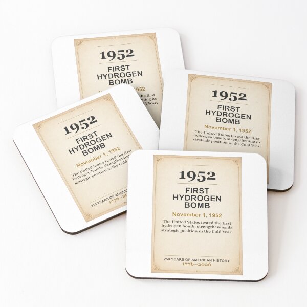 Item preview, America 250 | First Hydrogen Bomb | 1952 designed and sold by ariksworld.