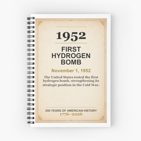 Item preview, America 250 | First Hydrogen Bomb | 1952 designed and sold by ariksworld.