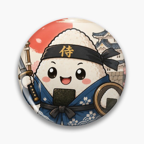 Item preview, Cute Japanese Onigiri Character designed and sold by オルフェドリーム.