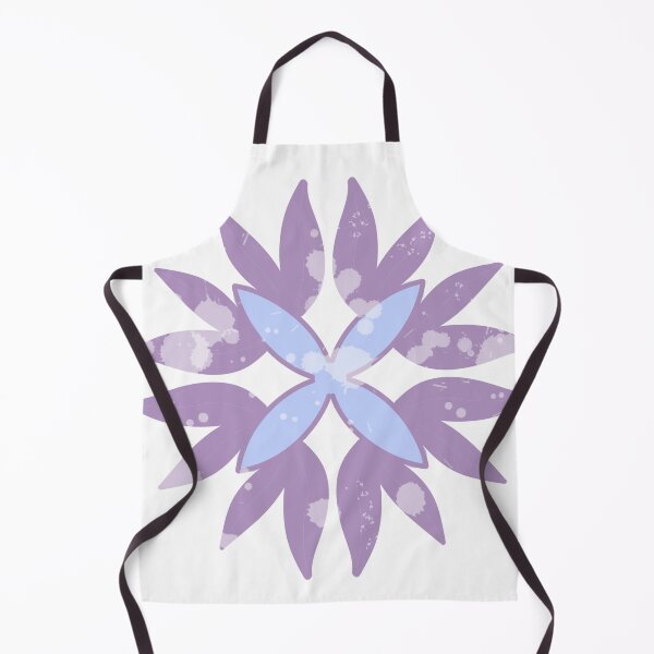 Item preview, Minimalist Purple and Blue Floral Design designed and sold by SahmatArt.