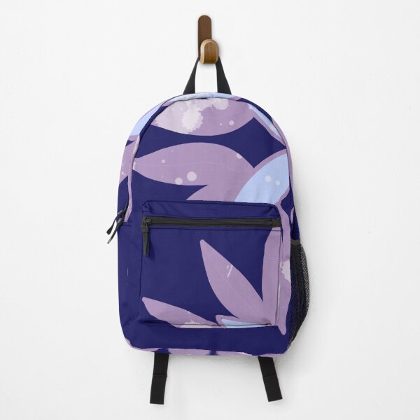 Item preview, Minimalist Purple and Blue Floral Design designed and sold by SahmatArt.