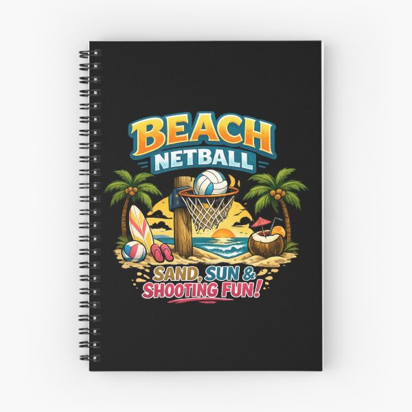 Item preview, Beach Netball - Sand Sun and Shooting designed and sold by SidTastic .