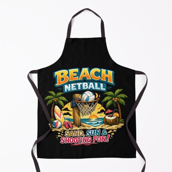 Item preview, Beach Netball - Sand Sun and Shooting designed and sold by SidTastic .