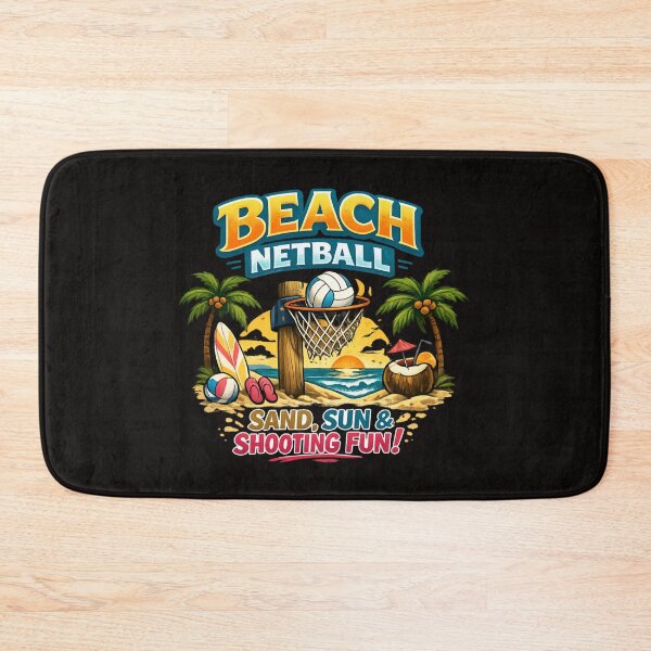 Item preview, Beach Netball - Sand Sun and Shooting designed and sold by SidTastic .