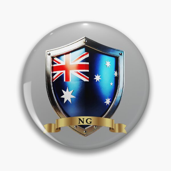 Item preview, Ng Australian Heritage Crest Shield designed and sold by Highlandkings.