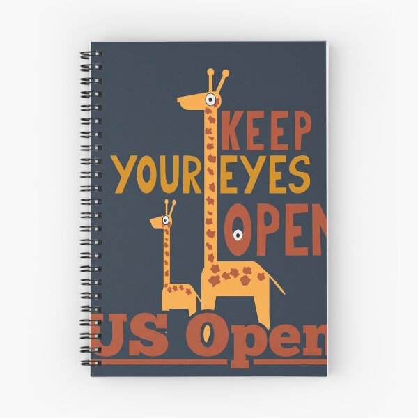 Item preview, US Open Giraffe Art Work Illustration designed and sold by HayaasBoutique.