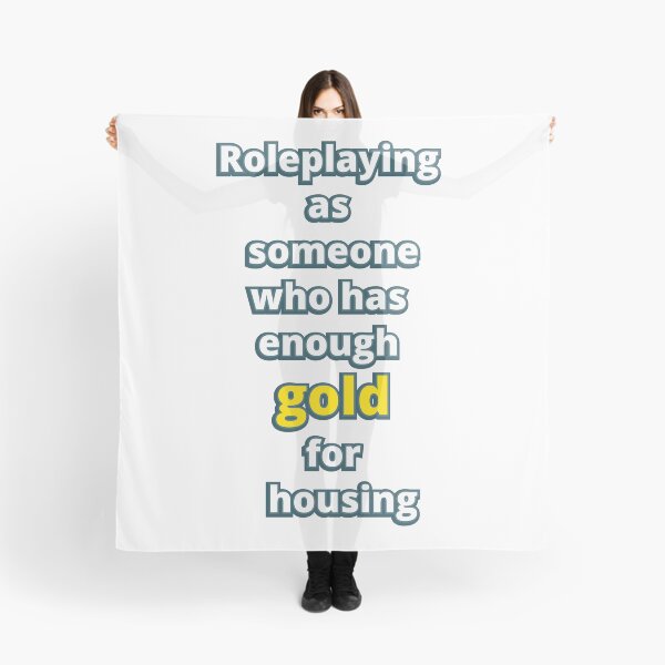 Artikelvorschau, Ich spiele jemanden, der genug Gold für ein Haus hat. entworfen und verkauft von LittleGreyMan2026.