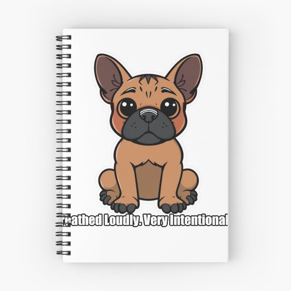 Item preview, French Bulldog - Breathed Loudly Very Intentionally - Funny Frenchie Gift designed and sold by pawdrops.
