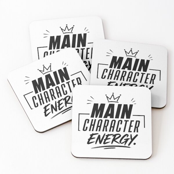 Aperçu de l'œuvre Conception typographique de l'énergie du personnage principal créée et vendue par HappyHue Studio.