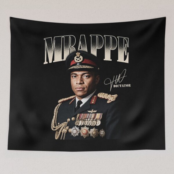 Item preview, Kylian Mbappe Dictator, Kylian Mbappe General - Mbappe Dictator designed and sold by MasukeOno.
