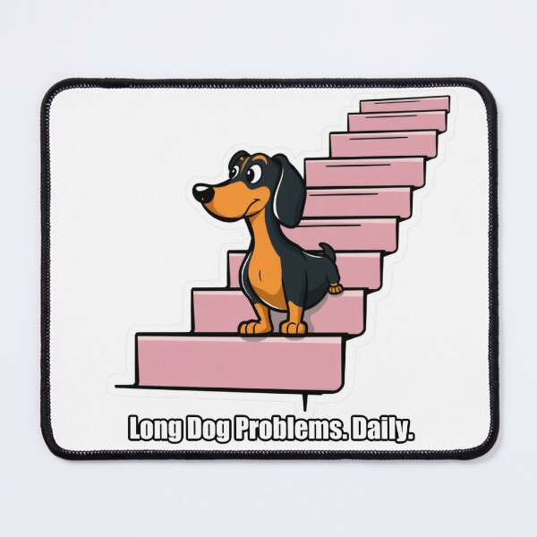 Item preview, Dachshund - Long Dog Problems Daily - Funny Dachshund Gift designed and sold by pawdrops.