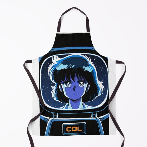 Item preview, Art - Melancholic Manga Character, Retro-Futuristic Aesthetic designed and sold by AnimeShin.