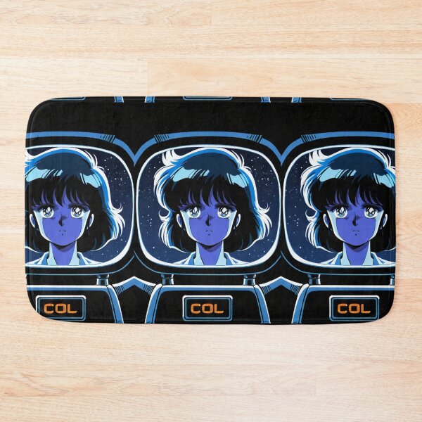 Item preview, Art - Melancholic Manga Character, Retro-Futuristic Aesthetic designed and sold by AnimeShin.