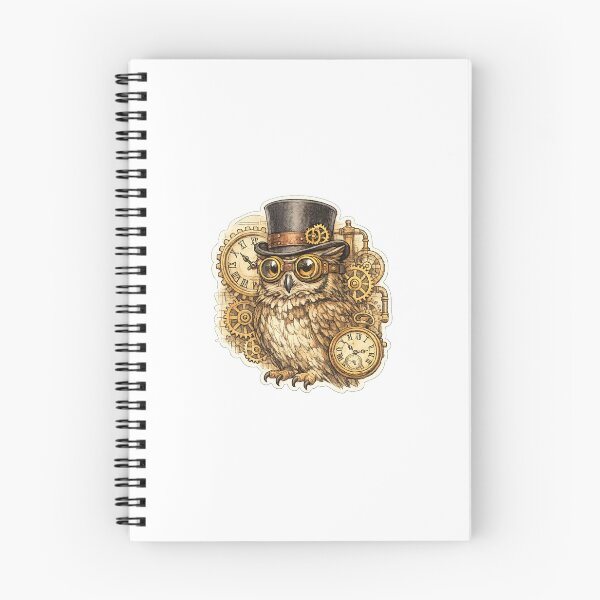 Item preview, The Timeless Steampunk Mechanical Owl designed and sold by Ink-verse-.