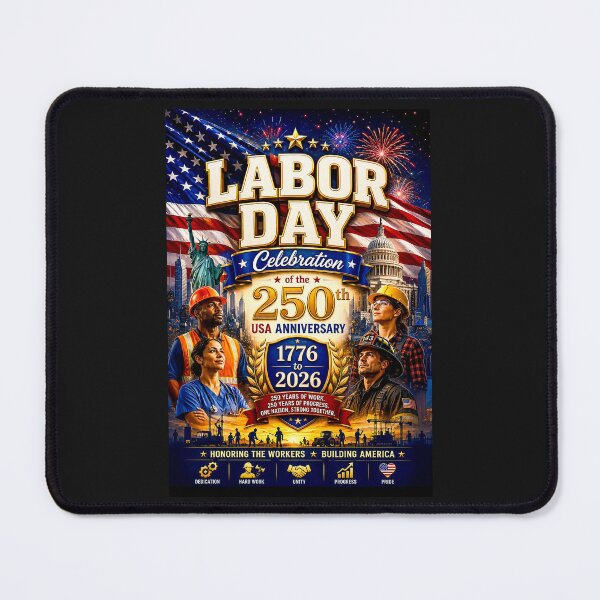 Item preview, LABOR DAY 2026 - Celebrating USA 250th Anniversary 1776 to 2026 designed and sold by DBM Photo Art 1.