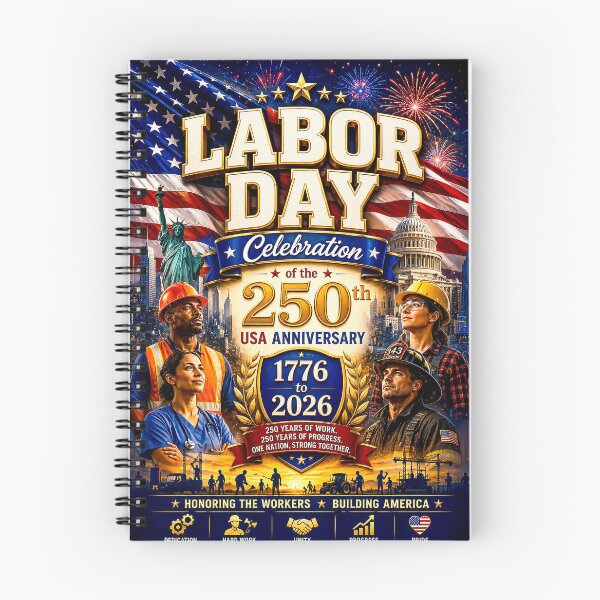 Item preview, LABOR DAY 2026 - Celebrating USA 250th Anniversary 1776 to 2026 designed and sold by DBM Photo Art 1.