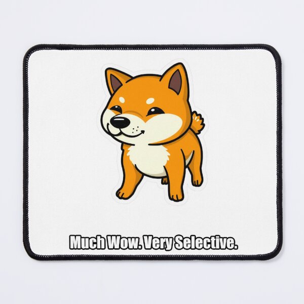 Item preview, Shiba Inu - Much Wow Very Selective - Funny Shiba Gift designed and sold by pawdrops.