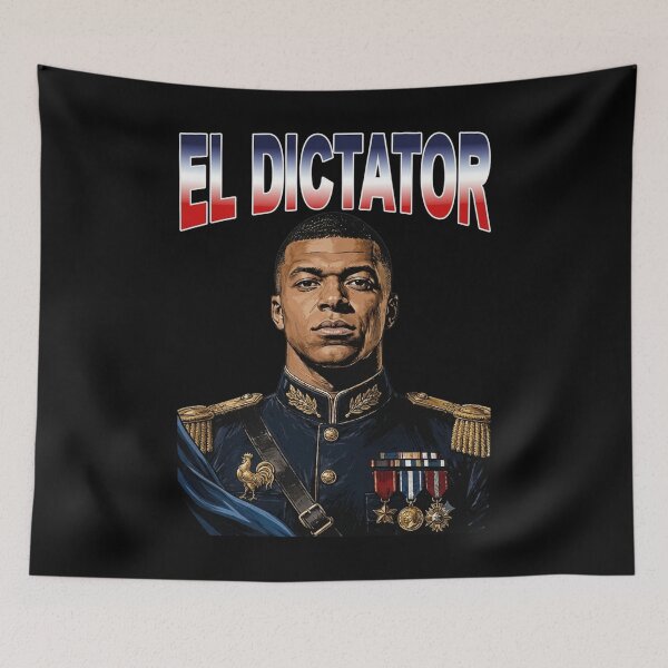Item preview, Kylian Mbappe Dictator, Kylian Mbappe General - Mbappe Dictator designed and sold by MasukeOno.