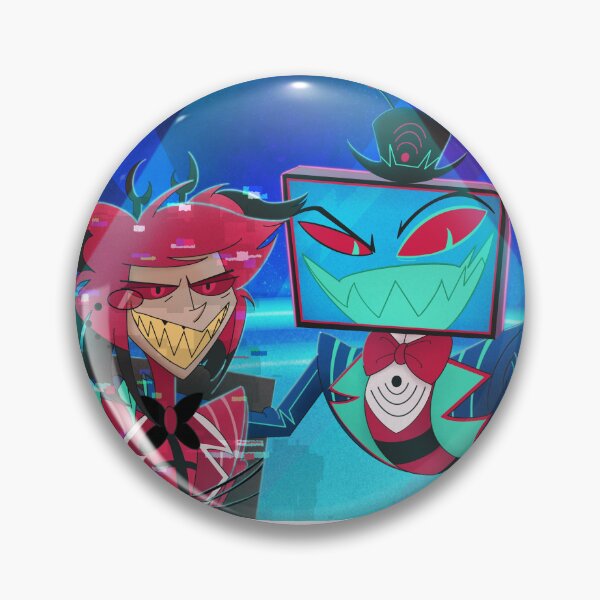 Item preview, Alastor and Vox "I WON!" Hazbin Hotel designed and sold by Maria-MMC.