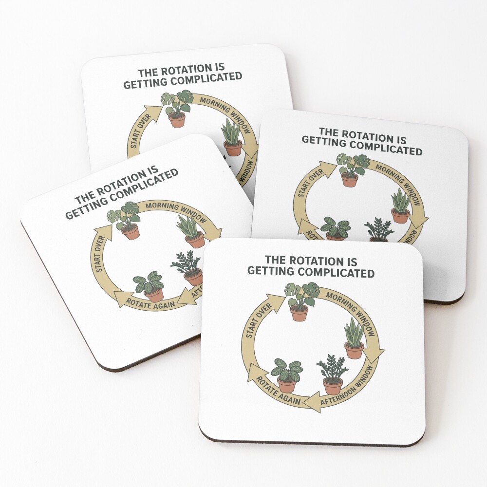 Item preview, Coasters (Set of 4) designed and sold by gnathulee.