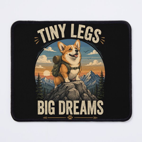 Item preview, Tiny Legs, Big Dreams | Funny Gifts For People With Short Legs designed and sold by BrokenLabel.