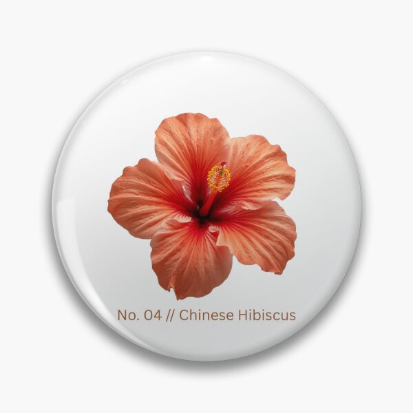 Item preview, Minimalist Botanical Print - No. 04 Chinese Hibiscus designed and sold by Ethereal-Rain.