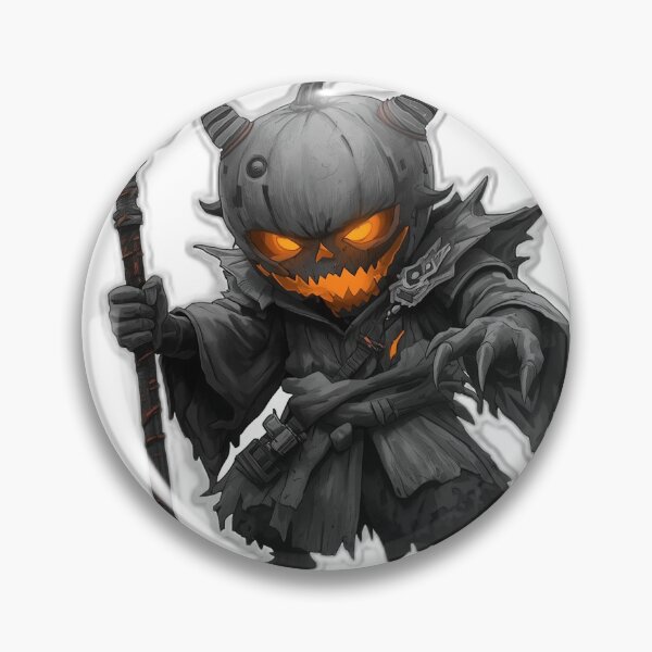 Item preview, Jack-o-Oni Halloween Sentinel — Japanese Yokai Art designed and sold by Tokyo Neo Noir Collective .