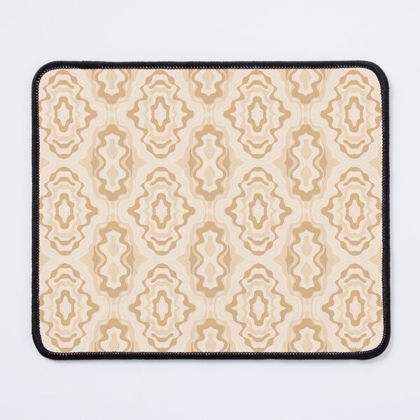 Item preview, Minimalist Boho Wavy Seamless Pattern in Beige and Cream designed and sold by Witsnu7356.