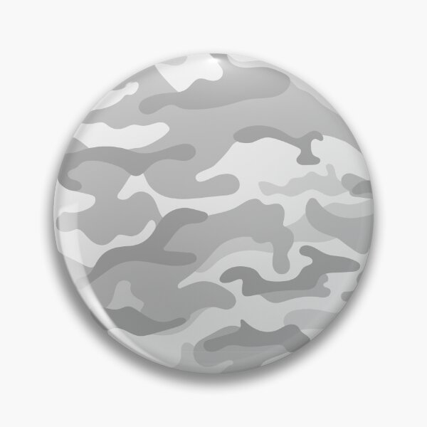 Item preview, White and Gray Shades Camouflage Pattern designed and sold by TeeGeeTees.