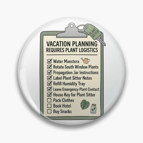 Item preview, Vacation Planning Requires Plant Logistics designed and sold by Northbound Press.