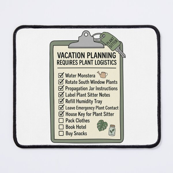 Item preview, Vacation Planning Requires Plant Logistics designed and sold by Northbound Press.