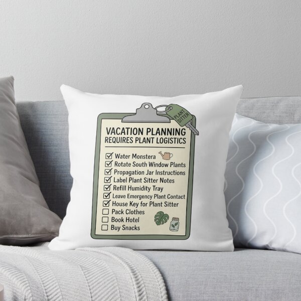 Item preview, Vacation Planning Requires Plant Logistics designed and sold by Northbound Press.