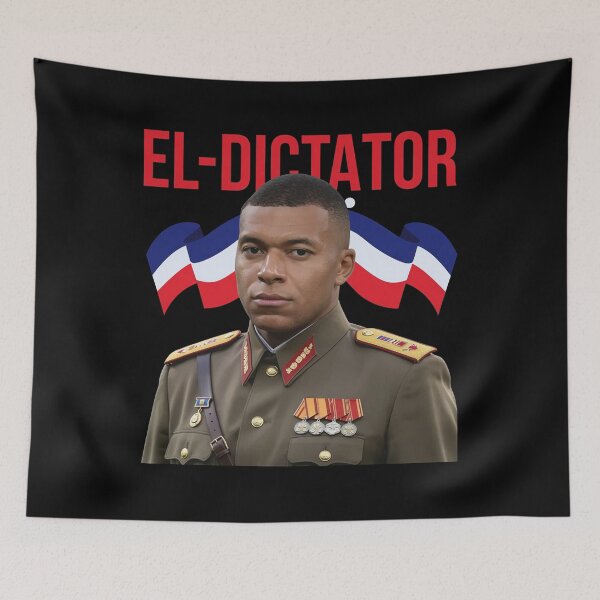 Item preview, Kylian Mbappe Dictator, Kylian Mbappe General - Mbappe Dictator designed and sold by MasukeOno.