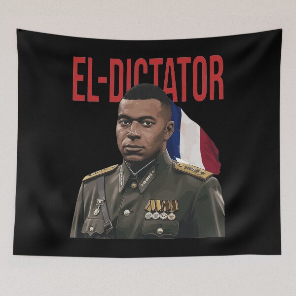 Item preview, Kylian Mbappe Dictator, Kylian Mbappe General - Mbappe Dictator designed and sold by MasukeOno.