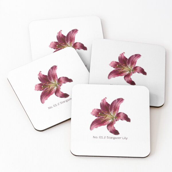 Item preview, Minimalist Botanical Print - No. 01 Stargazer Lily designed and sold by Ethereal-Rain.