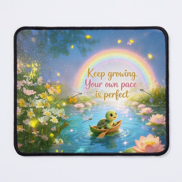 Item preview, Keep Growing Your Own Pace Is Perfect – Growth Milestone Art designed and sold by Wintorque.