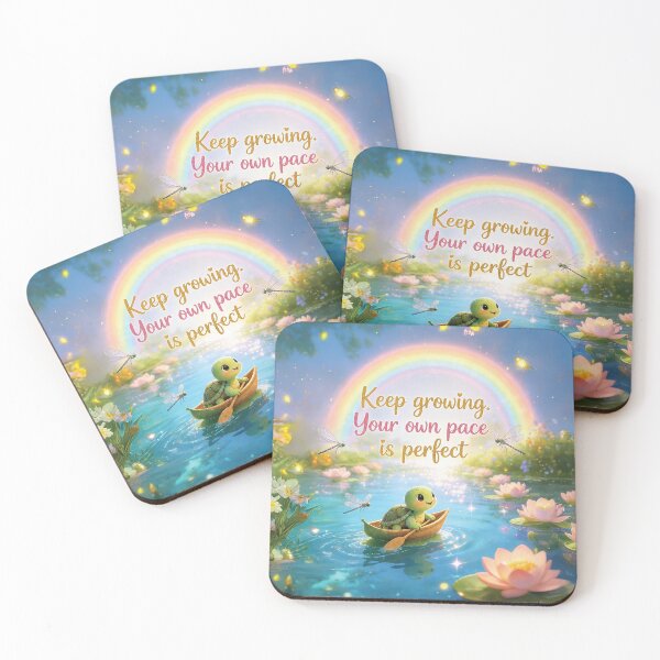 Item preview, Keep Growing Your Own Pace Is Perfect – Growth Milestone Art designed and sold by Wintorque.