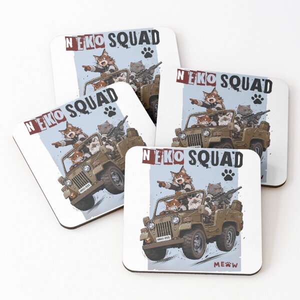 Item preview, NEKO SQUAD designed and sold by KomixsDesign.