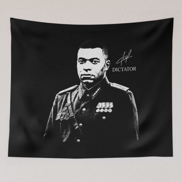Item preview, Kylian Mbappe Dictator, Kylian Mbappe General - Mbappe Dictator designed and sold by MasukeOno.