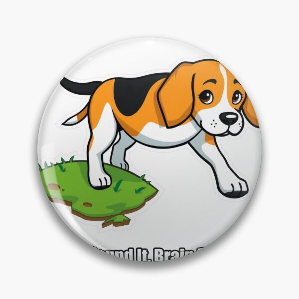 Item preview, Beagle - Nose Found It Brain Follows - Funny Beagle Gift designed and sold by pawdrops.