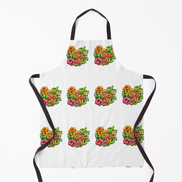 Item preview, Good Vibes Only Tropical Floral Typographic Art designed and sold by Ink-verse-.