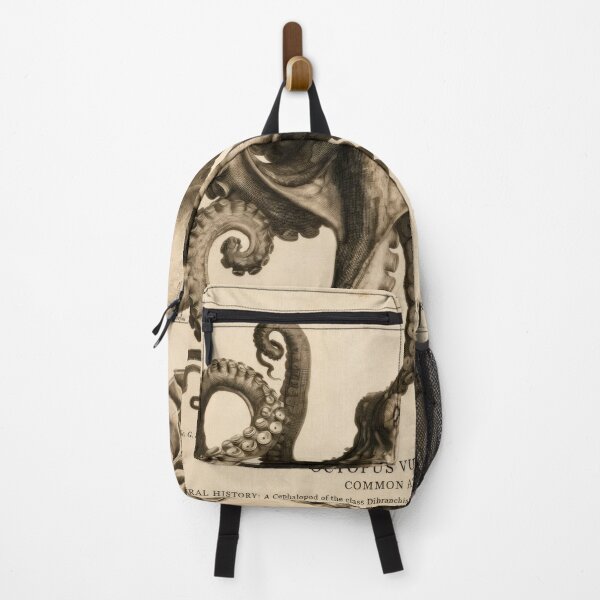 Item preview, T-Shirt - Poster - Natural History Elegance: Octopus & Nautilus designed and sold by ForeverPrintsOK.