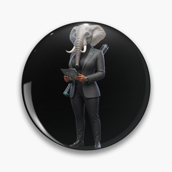 Artikelvorschau, NP-007a | Elefant | Architekt entworfen und verkauft von D4NC1G3R.